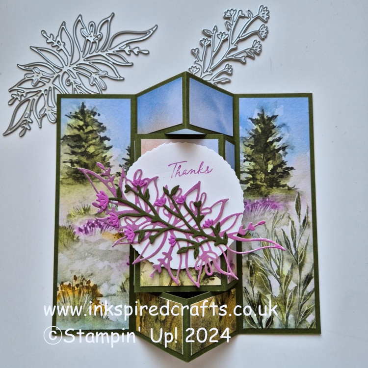 Thoughtful Journey Fun Fold Card - InkspiredCrafts